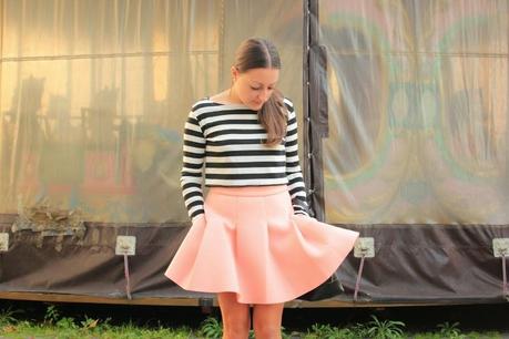 Pink + stripes- OUT-FIT
