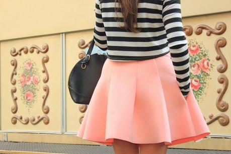 Pink + stripes- OUT-FIT