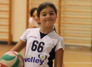 Una giocatrice della Luino Volley