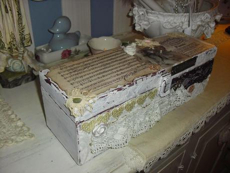 Shabby chic, era una vecchia scatola di legno