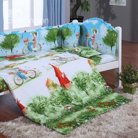 Grimm's Fairy Tales Print 9-Piece Crib Bedding Sets