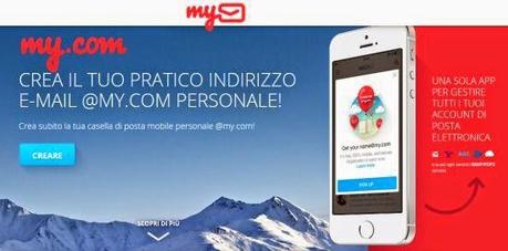 MyMail: tutti i tuoi account di posta elettronica in una sola applicazione