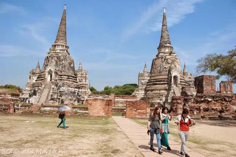 Scoprendo Ayutthaya in sella a una bici