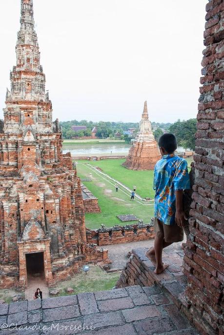 Scoprendo Ayutthaya in sella a una bici