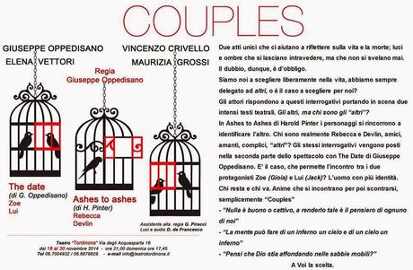 COUPLES nella stessa stanza due assurdi rapporti di coppia