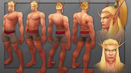 Blizzard mostra il nuovo aspetto del Blood Elf dopo la revisione grafica