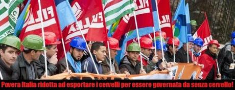 Non s'è mai vista una sinistra che vuole abolire il sindacato!