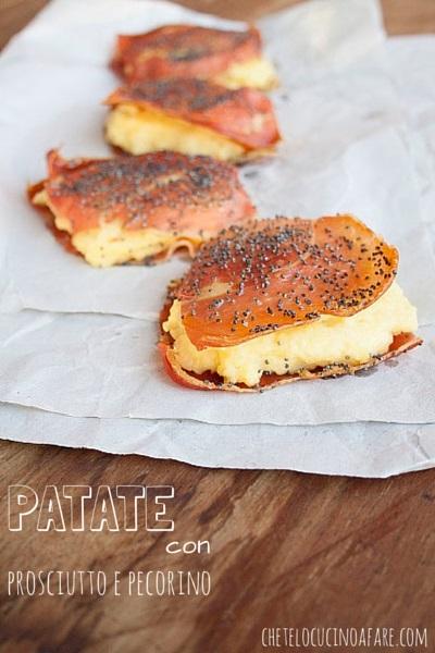 Patate prosciutto e pecorino 