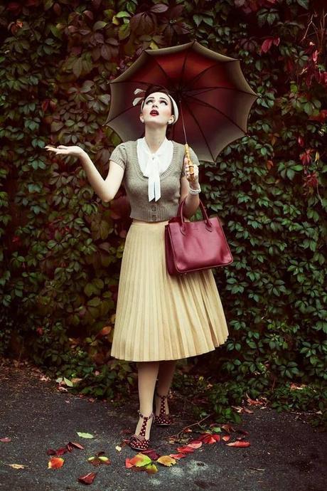 vintage-rain-girl