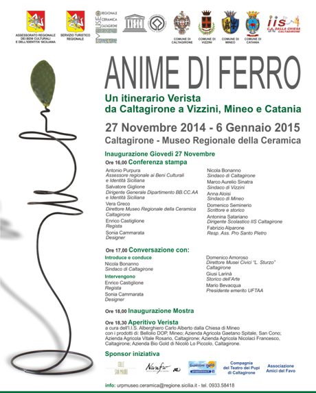 invito  Mostra Anime di Ferro