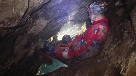 Acquasanta Terme (AP) – Grotta delle Stalattiti: esplorazione subacquea 2° sifone