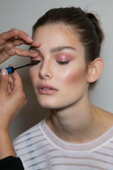 Pretty in pink makeup