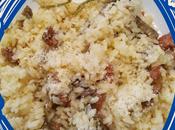 Riso funghi salame