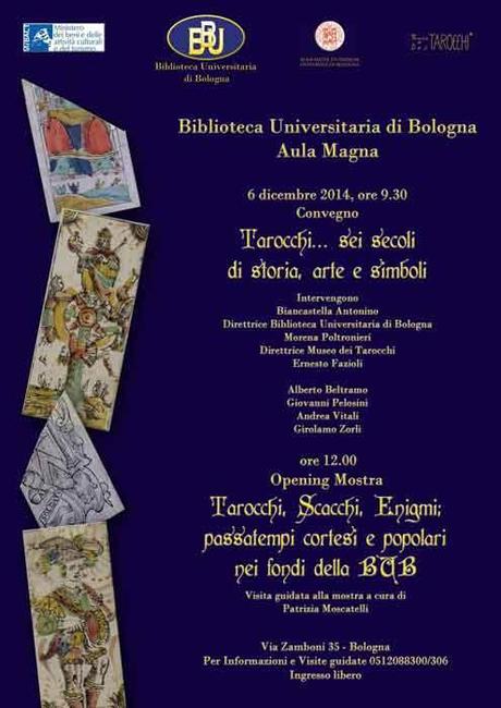 Convegno Tarocchi, BUB, Bologna