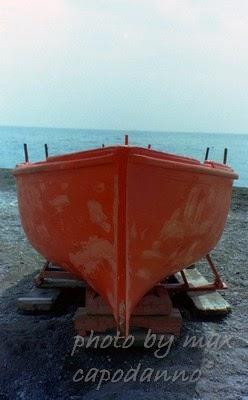 Barche d'inverno a Positano