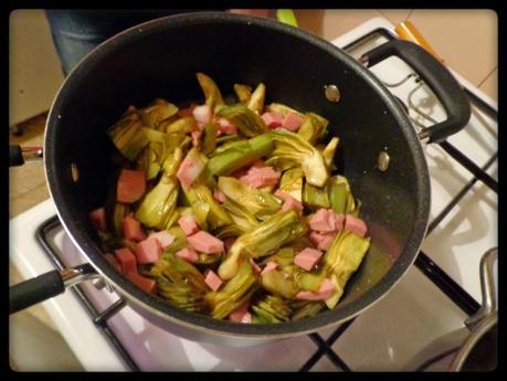 Rustico di carciofi e mortadella Felsineo