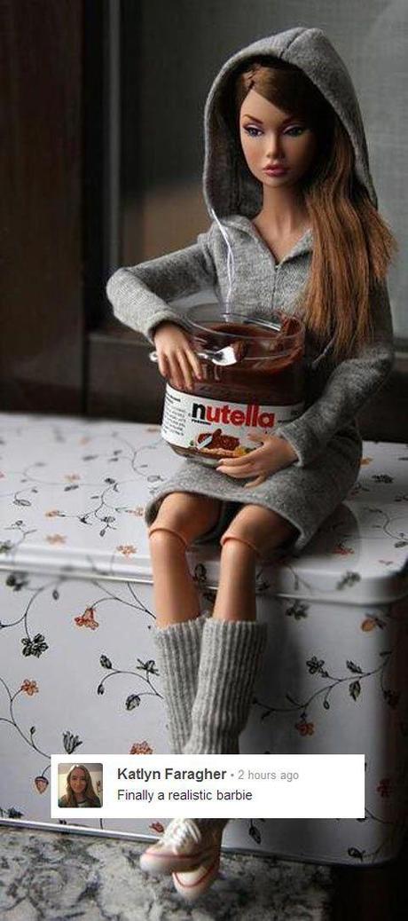 nutella barbie