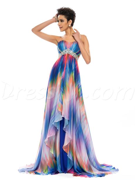 dressv.com SUPPLIES Glamorous A-Line Empire Strapless Crystal Prom Dress Evening Dresses 2015