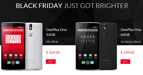 OnePlus One Black Friday