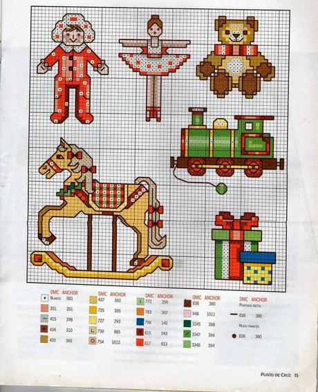 Qualche schema a punto croce facile e veloce per natale