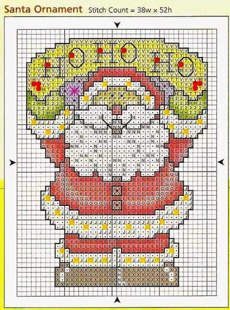 Qualche schema a punto croce facile e veloce per natale