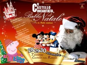 A Tolentino (Mc) torna la fiera Nel Castello incantato di Babbo Natale