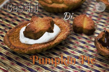 Cestini Di Pumpkin Pie Per #Re-Cake13