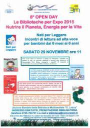 Open Day - Letture in biblioteca