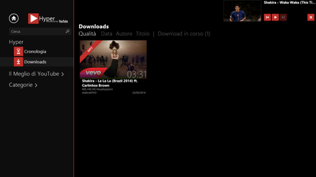 Hyper for YouTube: il miglior client YouTube per PC, Tablet e Convertibili con Windows 8.1 Cattura di schermata (21)