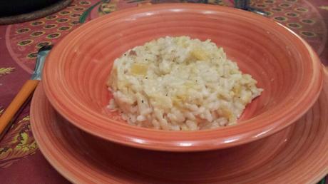 Risotto zucca, zenzero e mandorle