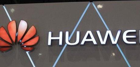 A Huawei logo is pictured at the ITU Telecom World in Geneva