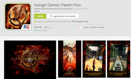 Hunger Games  Panem Run   App Android su Google Play