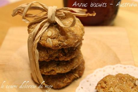 Anzac biscuits - gli storici biscotti delle truppe australiane