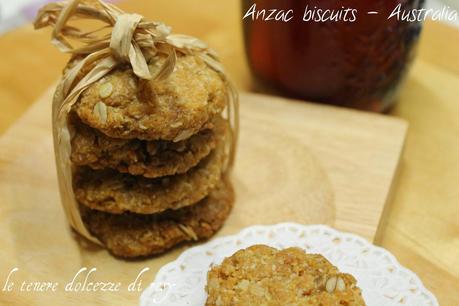 Anzac biscuits - gli storici biscotti delle truppe australiane