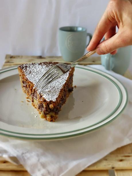 Crostata alla farina di castagne, crema alla vaniglia e cioccolato e Taste of Christmas a Verona