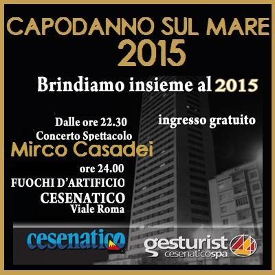 Capodanno 2015 a Cesenatico con l`Orchestra Mirco Casadei e tanto divertimento. Ingresso Gratuito.