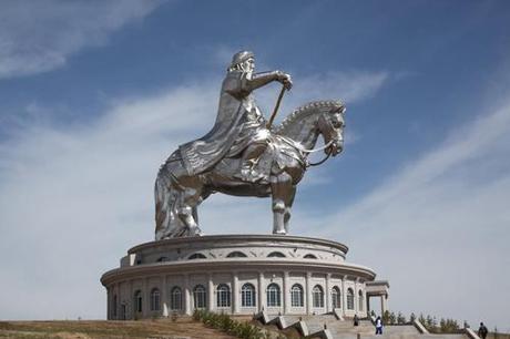 Un monumento a Gengis Khan