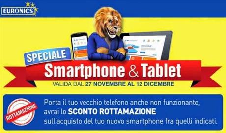 [Offerte] La lista degli Smartphone/Tablet in offerta da Euronics con rottamazione (Galaxy S5, Alpha ecc.)