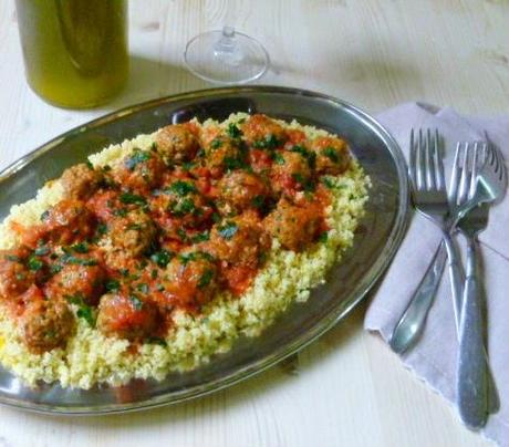 cous cous con polpettine