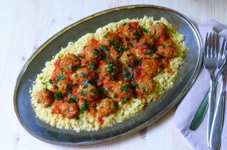 cous cous con polpettine