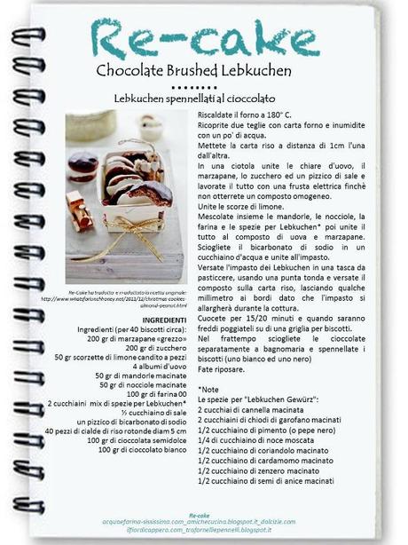 RECAKE 14: Chocolate Brushed Lebkuchen