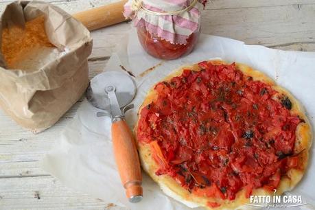 Pizza con Lievito Madre Fatto in Casa