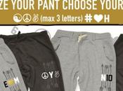 pantaloni Happiness puoi averli personalizzati, Natale solo!