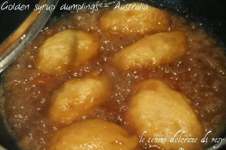 Golden syrup dumplings - gli gnocchi dolci australiani