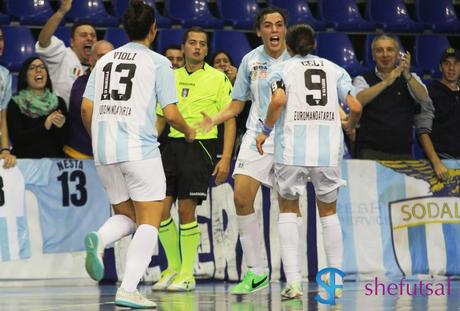 Carla Vanessa segna il gol del sorpasso: Lazio 3, Acquedotto 2