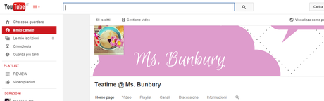Ms BUNBURY SU YOUTUBE!!!