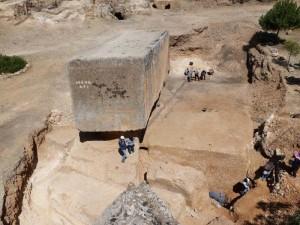 L'ULTIMO MONOLITE SCOPERTO A BAALBEK