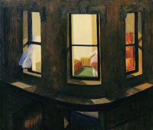 Night Windows di E. Hopper