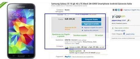 Torna la promozione Samsung Galaxy S5 a 399 euro su eBay Torna la promozione Samsung Galaxy S5 a 399 euro su eBay Torna la promozione Samsung Galaxy S5 a 399 euro su eBay Torna la promozione Samsung Galaxy S5 a 399 euro su eBay Samsung Galaxy S5 16 gb 4G LTE Black SM G900 Smartphone Android Garanzia Italia   eBay