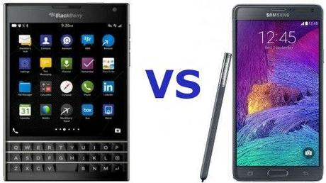 Samsung Galaxy Note 4 vs Blackberry Passport: video confronto in italiano Samsung Galaxy Note 4 vs Blackberry Passport: video confronto in italiano Samsung Galaxy Note 4 vs Blackberry Passport: video confronto in italiano Samsung Galaxy Note 4 vs Blackberry Passport: video confronto in italiano